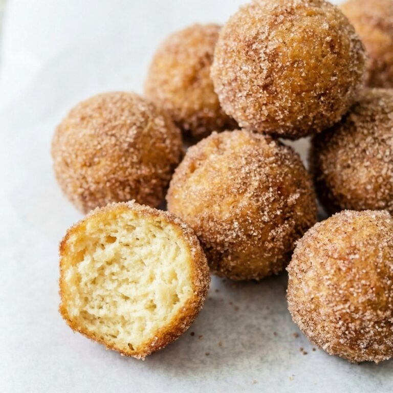 Low Carb Cinnamon Sugar Donut Holes