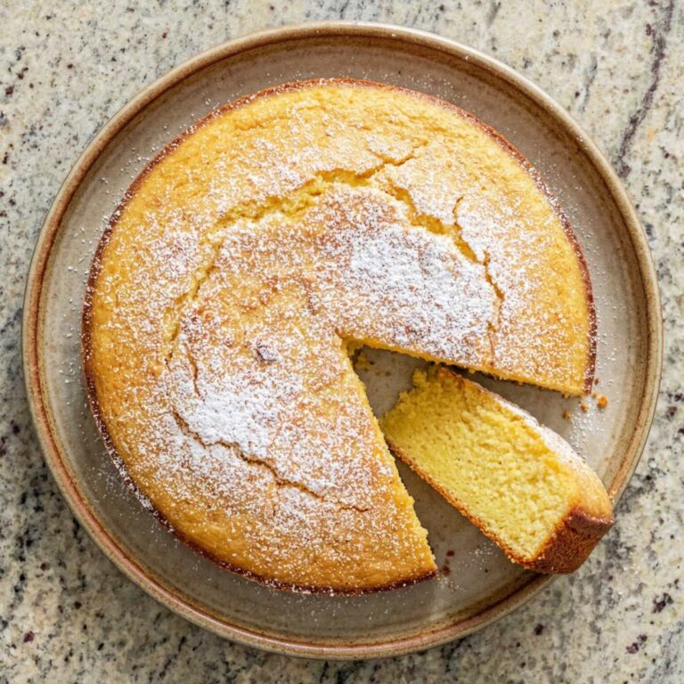 Low Carb Ricotta Lemon Cake