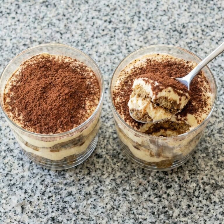 Low Carb Tiramisu Cups